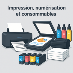 Impression, numérisation et consommables