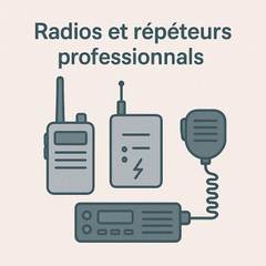 Radios et répéteurs professionnels
