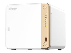 QNAP TS-462-4G 4-Bay desktop NAS Intel Celeron N4505 dual-core 4Go DDR4 onboard not expandable 4x3.5/2.5 SATA 6Go/s drive bays 2