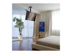 NEOMOUNTS FPMA-C060BLACK Support de plafond pour écran de 10-40p - h 60-85 cm