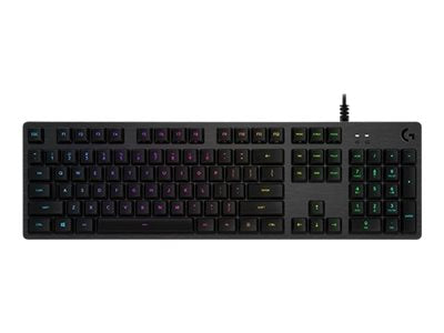LOGITECH G512 Carbon RGB Mechanical Gaming Keyboard GX Blue Clicky - CARBON - FRA - CENTRAL