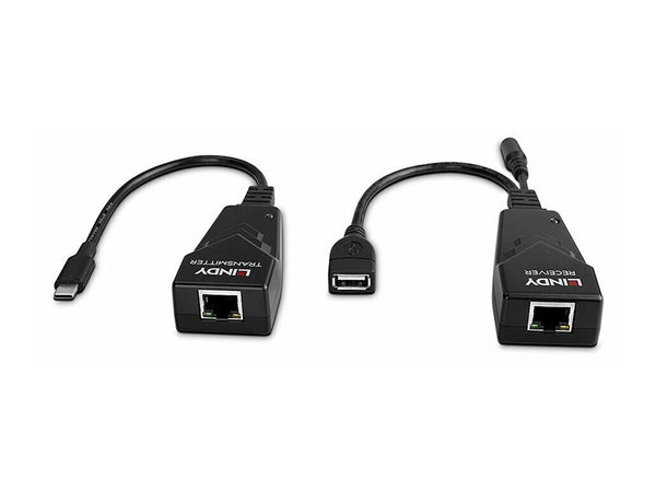LINDY 100m USB 2.0 Type C Cat.6 Extender