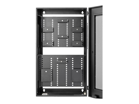 EATON SmartRack 3U 19inch Indoor Modular Vertical Wall Box and 4x RJ45 Terminal Block