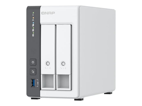 QNAP TS-216G 2-bay ARM 4-core Cortex-A55 2.0GHz 2xSATA 6Gb/s 3.5/2.5p 4Go RAM on-board 1xGbE 1x2.5GbE 1xUSB3.2 Gen1 and 2xUSB2.0