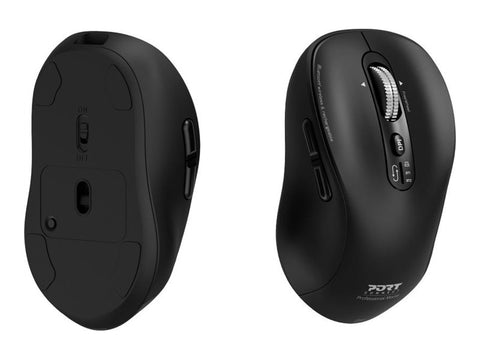 PORT DESIGNS Mouse Rechargeable Bluetooth Combo Pro Type C