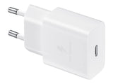 SAMSUNG 15W Adapter UCB-C port without cable White