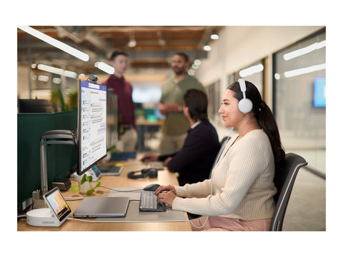 LOGITECH Zone Wired 2 for Business - OFF-WHITE