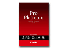 CANON PT-101 pro platinum photo  papier 300g/m2 A3 20 feuilles pack de 1
