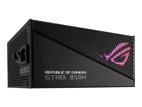 ASUS ROG Strix 850W Gold Aura Edition Fully Modular Power Supply 80+ Gold Certified ATX 3.0 Compatible PCIe Gen 5.0