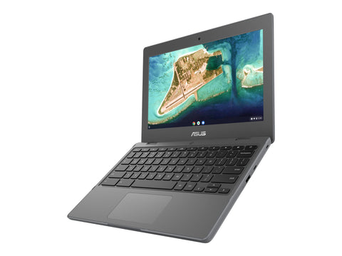 ASUS ChromeBook CR1100CKA Intel Celeron N4500 11.6p HD 4Go RAM 32Go SSD Intel UHD Graphics Chrome OS Gris 2 ans Ordinateur Portable