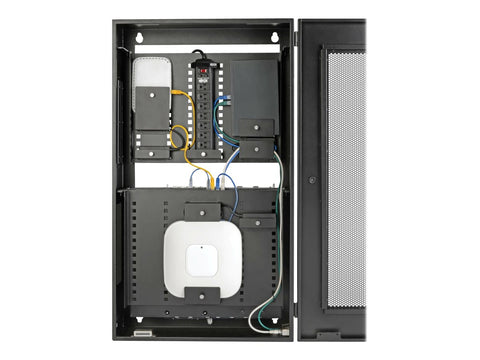 EATON SmartRack 3U 19inch Indoor Modular Vertical Wall Box and 4x RJ45 Terminal Block