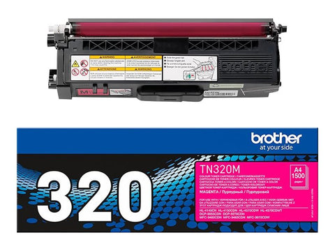 BROTHER TN-320 cartouche de toner magenta capacité standard 1.500 pages pack de 1