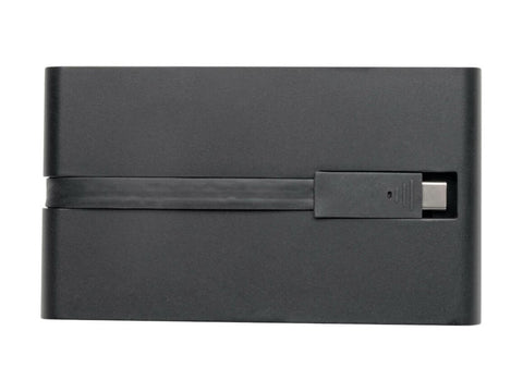 EATON TRIPPLITE USB-C Dock 4K HDMI VGA USB 3.2 Gen 1 USB-A/C Hub GbEemory Card 100W PD Charging