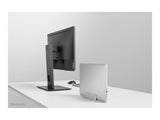 NEOMOUNTS vertical laptop stand silver
