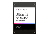 WESTERN DIGITAL Ultrastar DC SN655 U.3 15.36To PCIE TLC RI-1DW/D Dual Port BICS5 ISE
