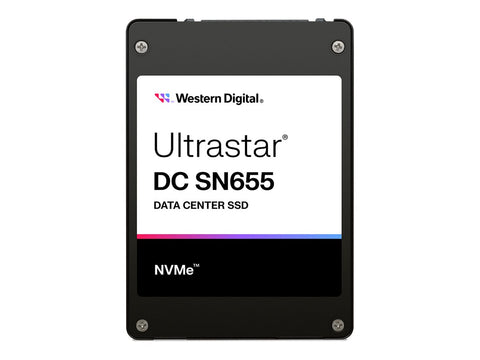 WESTERN DIGITAL Ultrastar DC SN655 U.3 15.36To PCIE TLC RI-1DW/D Dual Port BICS5 ISE
