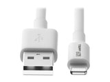 EATON TRIPPLITE USB-A to Lightning Sync/Charge Cable MFi Certified - White M/M USB 2.0 6ft. 1.83m