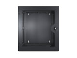 APC ARMOIRE NETSHELTER NOIRE BAIE 13U X 584 L X 622 P PORTE AVANT VENTILEE PANNEAUX LATER