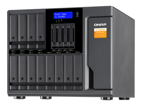 QNAP TL-D1600S 16-bay desktop SATA JBOD expansion unit