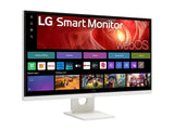 LG 27U731SA-W 27p Smart Monitor UHD IPS WebOS 60Hz 5ms 350cd/m2 HDMI2.1x2 USB C PD 65W
