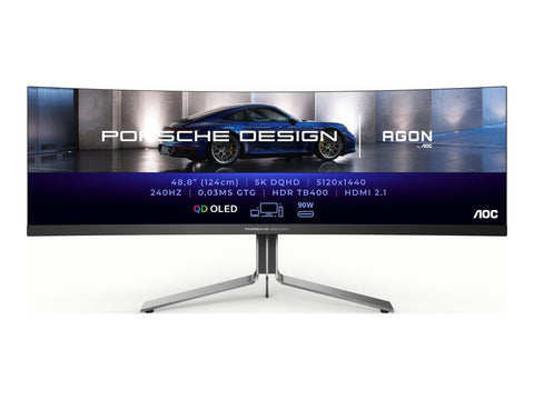 AOC PD49 AGON 48.8p 5120x1440 VA 165Hz 2xHDMI DP