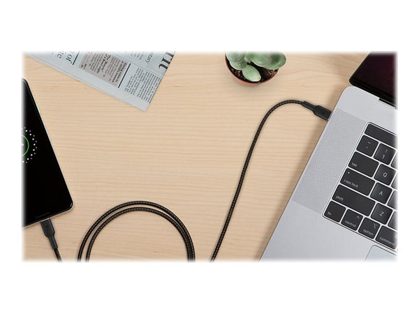 BELKIN BOOST CHARGE USB-C to USB-C Cable Braided 2m Black
