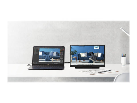 ASUS ZenScreen MB166C 15.6p IPS FHD 1920x1080 Portable Monitor Flicker free USB Type-C Low Blue Light TUV certified