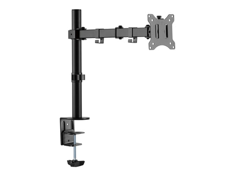 TNB ERGO Line Single Height Adjustable Monitor Stand Screen Pole With Simple Articulation And Height Adjustment