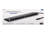 TNB 11in1 Triple Screen Docking Station Function Details 1x Hdmi 1x Displayport 1x VGA Resolution With 1 Screen Using Hdmi