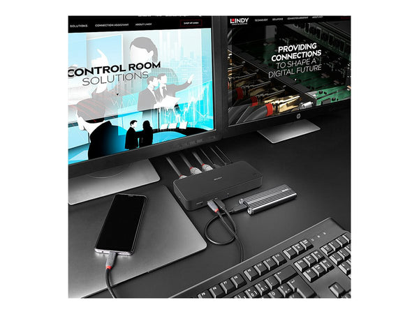 LINDY DST-Pro Universal Docking Station Hybrid