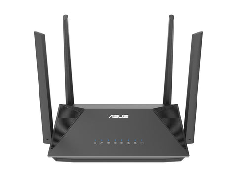 ASUS RT-AX52 AX1800 Dual Band WiFi 6 Extendable Router Instant Guard Parental Controls Built-in VPN AiMesh Compatible