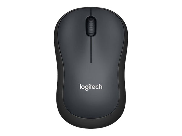 LOGITECH M220 Silent Mouse optical 3 buttons wireless 2.4 GHz USB wireless receiver charcoal