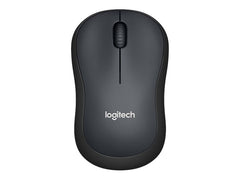 LOGITECH M220 Silent Mouse optical 3 buttons wireless 2.4 GHz USB wireless receiver charcoal