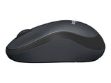 LOGITECH M220 Silent Mouse optical 3 buttons wireless 2.4 GHz USB wireless receiver charcoal