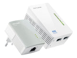 TP-LINK AV500  300Mbps 2-port Wireless Powerline Extender KIT including 1 TL-WPA4220 1 TL-PA4010 500Mbps Powerline Plug and Play