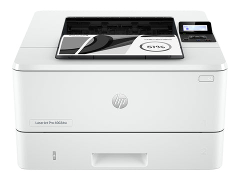 HP LaserJet Pro 4002dw Printer Mono Duplex laser A4 4800x600dpi 40ppm 350sheets USB LAN Bluetooth Wi-Fi
