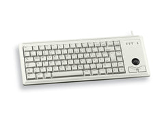 CHERRY Compact Trackball Keyboard 48cm 19.7p USB grey (DE)