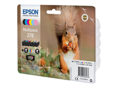 EPSON 1LB 378 Mpack Ink Cartridge BK C M Y LC LM BLISTER w/s