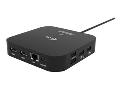 I-TEC USB-C Dual HDMI DS 2x HDMI 1x GLAN 2x USB-A 3.2 2x USB 2.0 1x USB-C Gen2 1x USB-C Gen1 1x Audio/Mic Jack 1x 100W USB-C PD