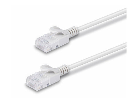 LINDY 0.5m Cat.6A U/FTP Ultra Slim Network Cable Grey