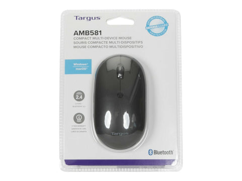 TARGUS Antimicrobial Compact Dual Mode Wireless Optical Mouse