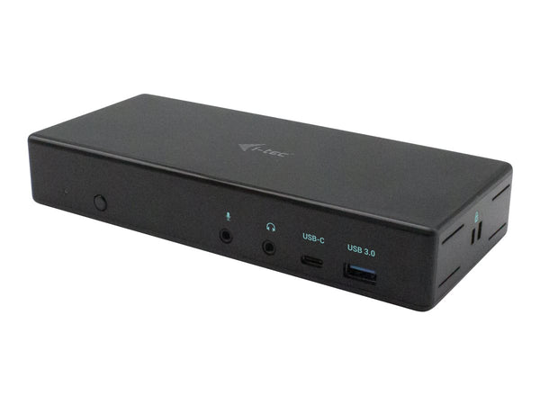 I-TEC USB-C Quattro Display Docking Station 2xDP 2xHDMI 1xGLAN 5xUSB 3.0 1xUSB-C-Data 1xAudio 1xMic 85W PD KL