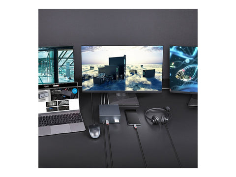 LINDY DST-Pro 101 USB-C Laptop Docking Station