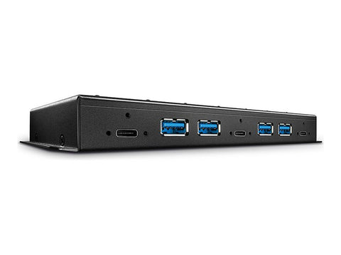 LINDY 7 Port USB 3.1 Gen 2 Metal Hub
