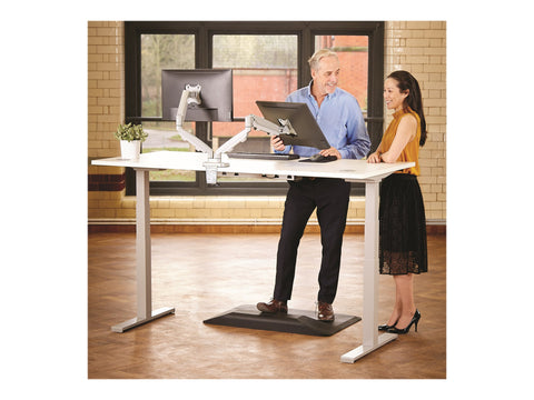 FELLOWES BRAS ARTICULE DOUBLE ECRAN EPPADUAL Silver jusqu’à 39 POUCES