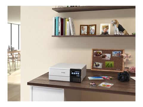 EPSON EcoTank ET-8500 MFP colour ink-jet refillable A4 16ppm print USB LAN USB host Wi-Fi white