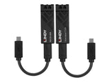 LINDY 100m Fibre Optic USB 3.2 Type C Extender