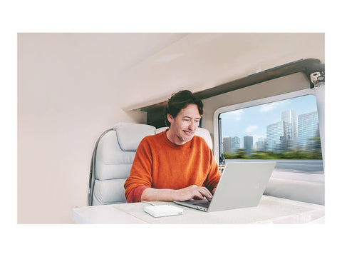 ASUS AX3000 Dual Band WiFi 6 802.11ax Mini Router supporting MU-MIMO and OFDMA Technology