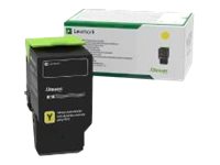 LEXMARK 78C2UY0 Cartouche Jaune Programme de retour de 7K