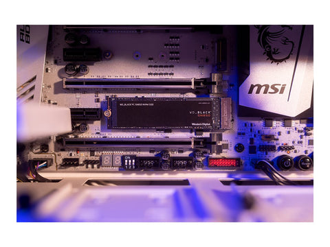 WD Black 1To SN850 NVMe SSD Supremely Fast PCIe Gen4 x4 M.2 internal single-packed